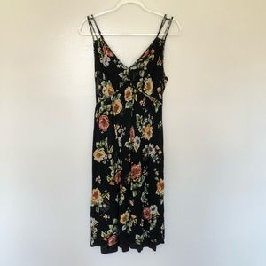 Torrid Floral Midi Dress Black 00